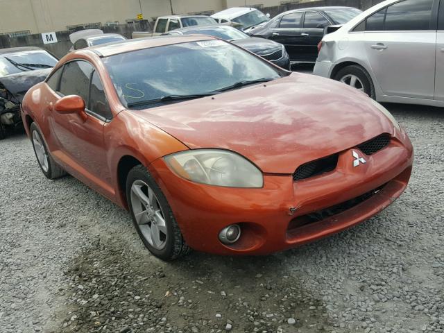 4A3AK24F97E018418 - 2007 MITSUBISHI ECLIPSE GS ORANGE photo 1