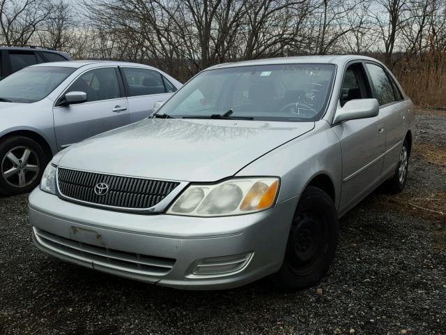 4T1BF28B91U182828 - 2001 TOYOTA AVALON XL SILVER photo 2