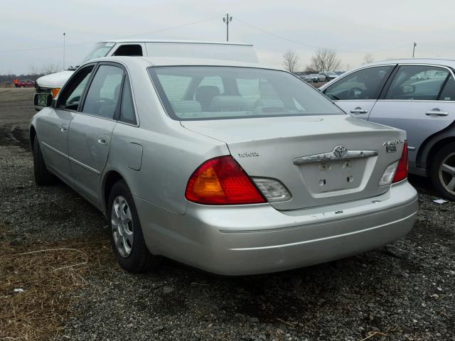 4T1BF28B91U182828 - 2001 TOYOTA AVALON XL SILVER photo 3