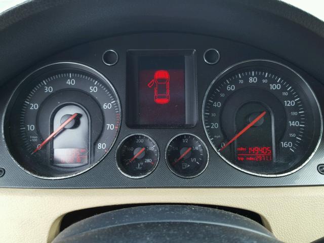 WVWEK73C66P178560 - 2006 VOLKSWAGEN PASSAT 2.0 GRAY photo 8