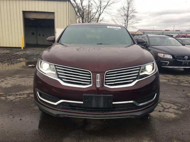 2LMPJ6JRXHBL31156 - 2017 LINCOLN MKX PREMIE MAROON photo 10