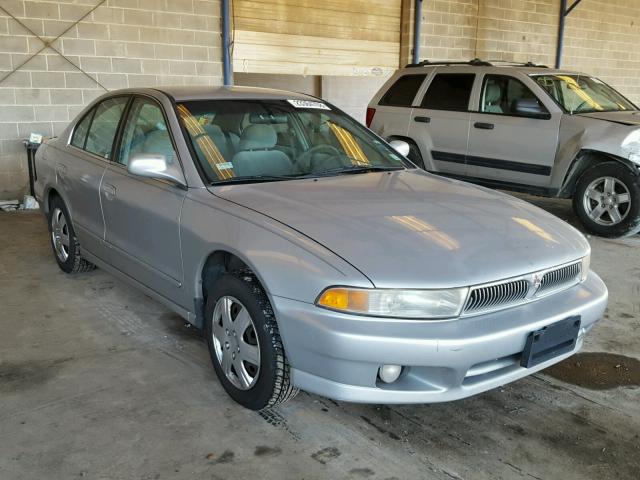 4A3AA46G0YE015817 - 2000 MITSUBISHI GALANT ES GRAY photo 1