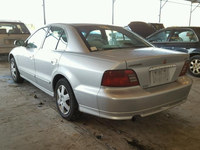 4A3AA46G0YE015817 - 2000 MITSUBISHI GALANT ES GRAY photo 3