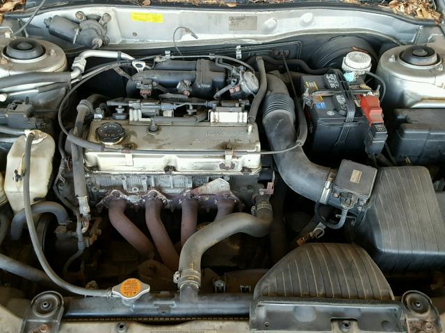 4A3AA46G0YE015817 - 2000 MITSUBISHI GALANT ES GRAY photo 7