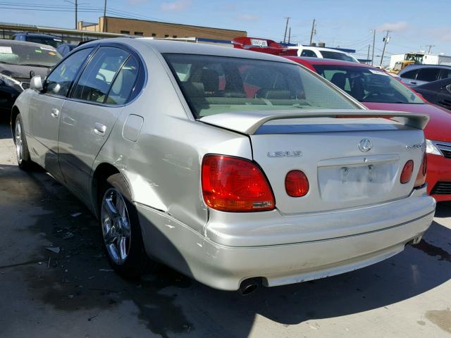 JT8BL69S520011293 - 2002 LEXUS GS 430 SILVER photo 3