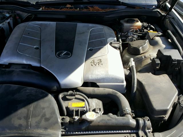 JT8BL69S520011293 - 2002 LEXUS GS 430 SILVER photo 7