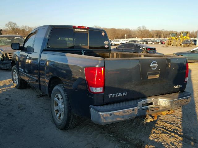 1N6BA06A56N550969 - 2006 NISSAN TITAN XE GREEN photo 3