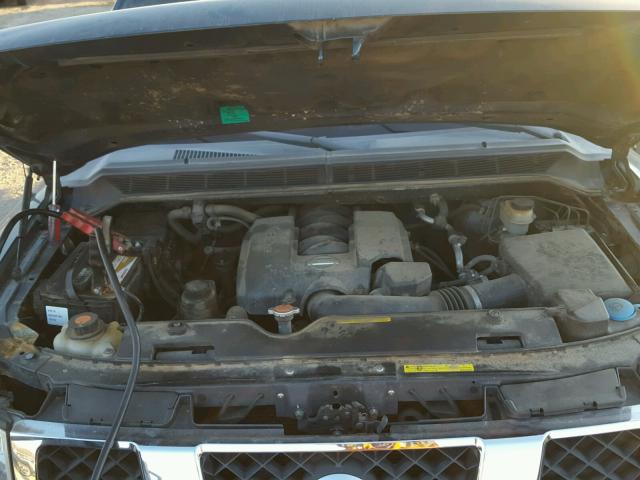 1N6BA06A56N550969 - 2006 NISSAN TITAN XE GREEN photo 7