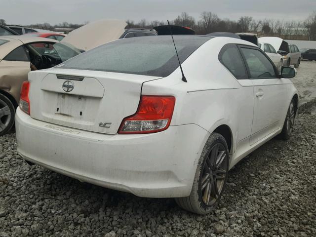 JTKJF5C71B3019739 - 2011 TOYOTA SCION TC 白色 照片 4