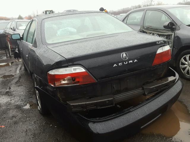 19UUA56683A013022 - 2003 ACURA 3.2TL BLACK photo 3