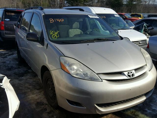 5TDZK23C67S019310 - 2007 TOYOTA SIENNA CE BLUE photo 1