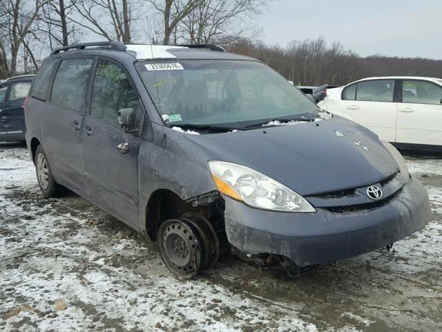 5TDKK4CC3AS302736 - 2010 TOYOTA SIENNA CE GRAY photo 1