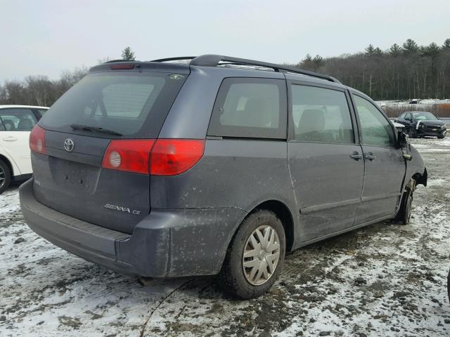 5TDKK4CC3AS302736 - 2010 TOYOTA SIENNA CE GRAY photo 4