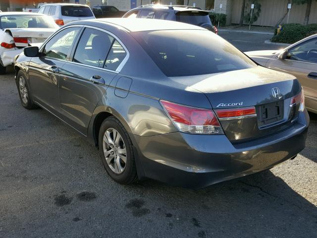 1HGCP2F66CA096992 - 2012 HONDA ACCORD SE CHARCOAL photo 3