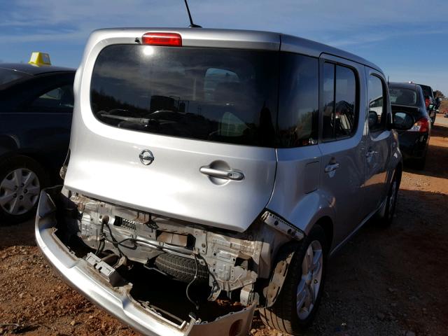 JN8AZ28R19T111830 - 2009 NISSAN CUBE BASE SILVER photo 4