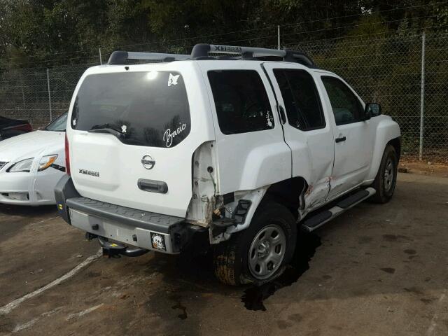 5N1AN0NU8CC525615 - 2012 NISSAN XTERRA OFF WHITE photo 4