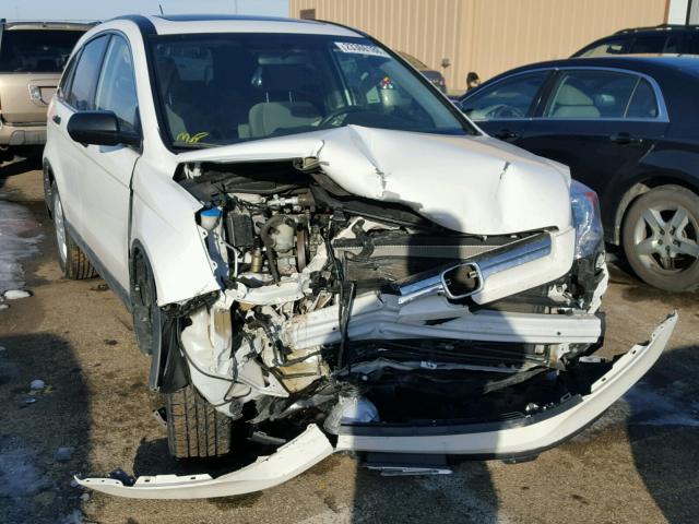 3CZRE48548G703649 - 2008 HONDA CR-V EX WHITE photo 9