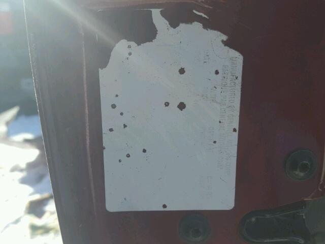 1G1ZT63806F216805 - 2006 CHEVROLET MALIBU MAX წითელი ფოტო 10