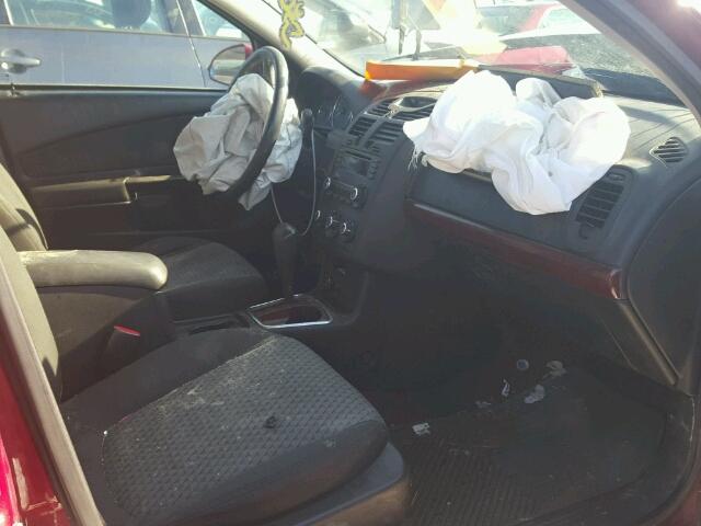 1G1ZT63806F216805 - 2006 CHEVROLET MALIBU MAX წითელი ფოტო 5