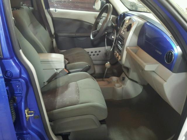 3A4FY58B96T279623 - 2006 CHRYSLER PT CRUISER BLUE photo 5