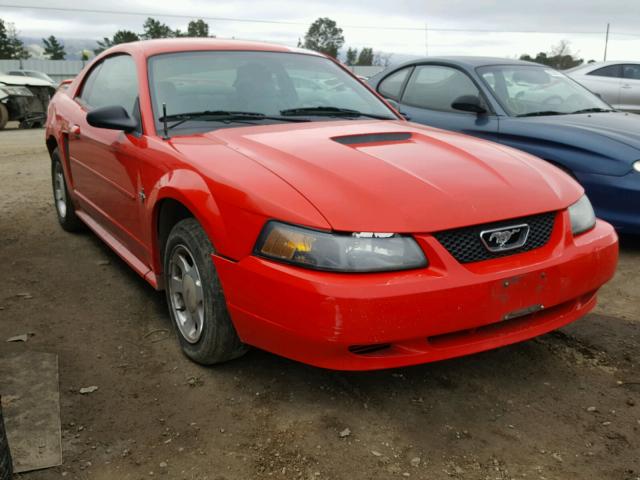 1FAFP40441F180166 - 2001 FORD MUSTANG RED photo 1