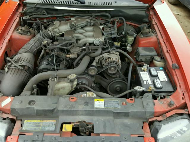 1FAFP40441F180166 - 2001 FORD MUSTANG RED photo 7