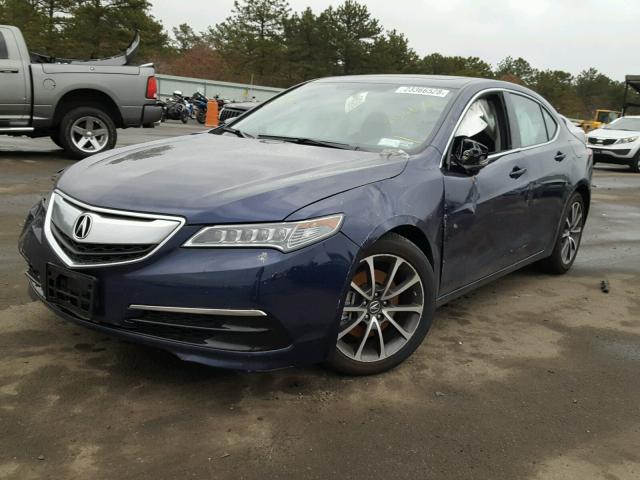 19UUB2F33HA001837 - 2017 ACURA TLX BLUE photo 2