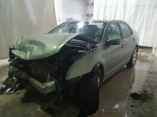 3FAHP01168R154784 - 2008 FORD FUSION SE GREEN photo 2