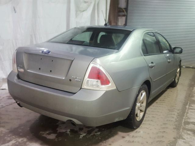 3FAHP01168R154784 - 2008 FORD FUSION SE GREEN photo 4