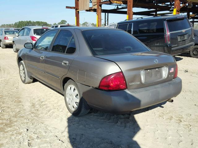 3N1CB51D65L526250 - 2005 NISSAN SENTRA 1.8 GRAY photo 3