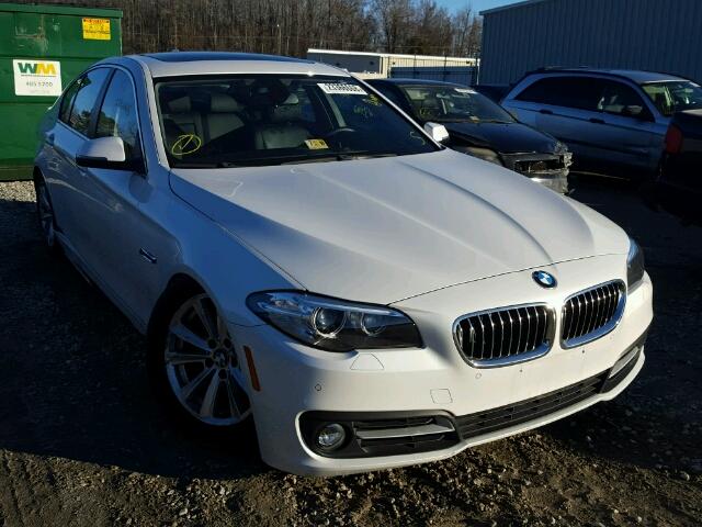 WBA5A5C5XFD522902 - 2015 BMW 528 I WHITE photo 1