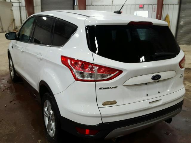 1FMCU9GXXDUA42467 - 2013 FORD ESCAPE SE WHITE photo 3