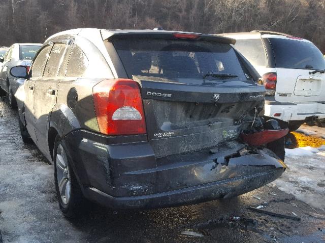 1B3CB4HA7AD663623 - 2010 DODGE CALIBER SX CHARCOAL photo 3