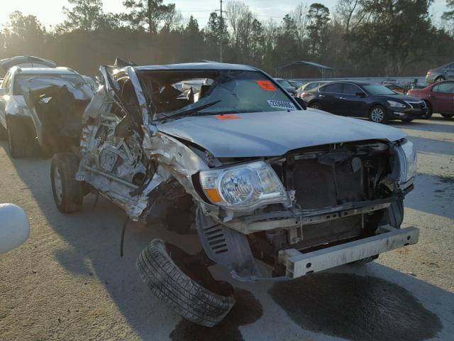 5TENX22N08Z519647 - 2008 TOYOTA TACOMA SILVER photo 1