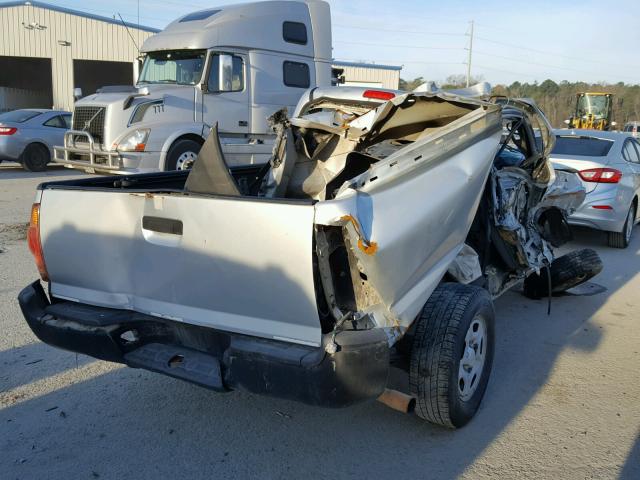 5TENX22N08Z519647 - 2008 TOYOTA TACOMA SILVER photo 4