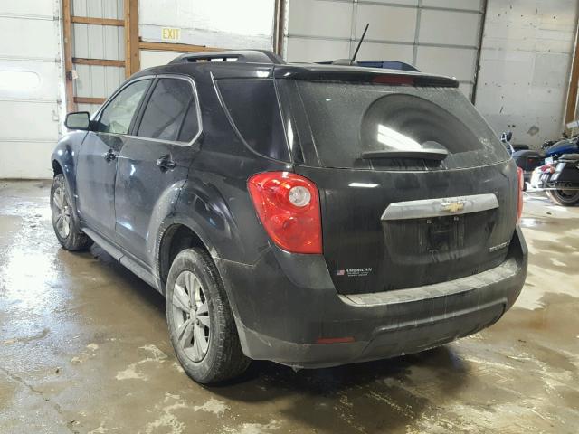 2GNALBEK1F6103985 - 2015 CHEVROLET EQUINOX LT BLACK photo 3