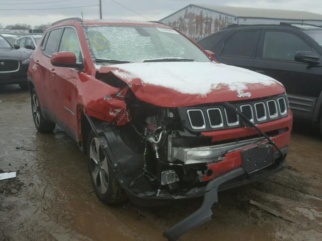 3C4NJDBB8JT117791 - 2018 JEEP COMPASS LA RED photo 1