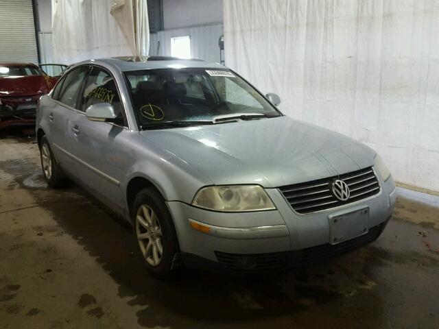 WVWPD63B24P199391 - 2004 VOLKSWAGEN PASSAT GLS BLUE photo 1