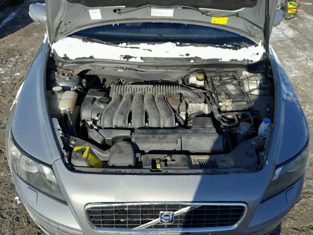 YV1MS382942008136 - 2004 VOLVO S40 2.4I SILVER photo 7