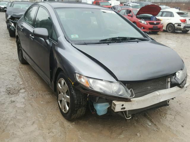 2HGFA16549H323123 - 2009 HONDA CIVIC LX GRAY photo 1