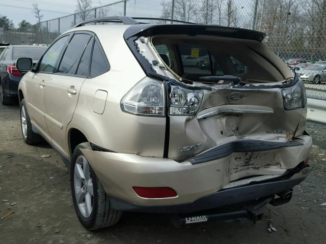 2T2HK31U27C024425 - 2007 LEXUS RX 350 GRAY photo 3