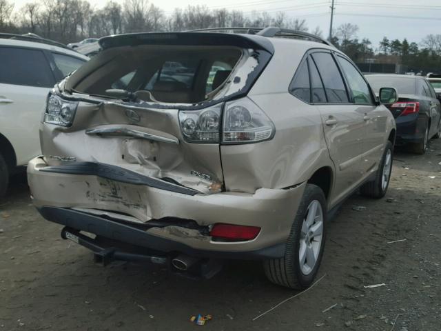 2T2HK31U27C024425 - 2007 LEXUS RX 350 GRAY photo 4