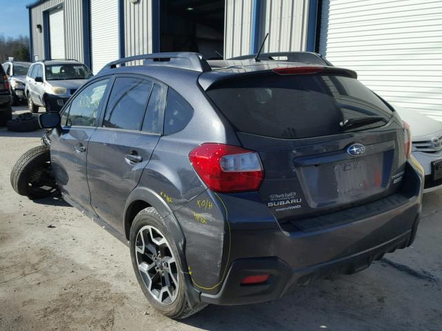 JF2GPABC9HH245921 - 2017 SUBARU CROSSTREK BLACK photo 3