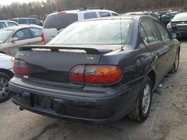 1G1NE52J43M617417 - 2003 CHEVROLET MALIBU LS BLACK photo 4