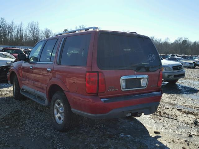 5LMPU28L6WLJ20236 - 1998 LINCOLN NAVIGATOR RED photo 3