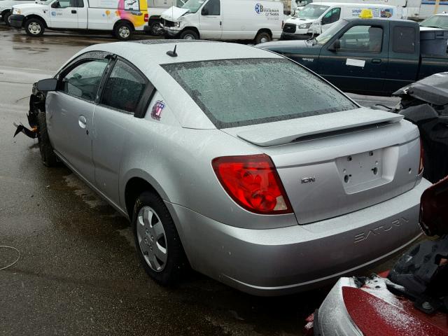 1G8AN15F06Z114782 - 2006 SATURN ION LEVEL SILVER photo 3