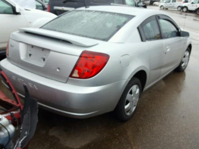 1G8AN15F06Z114782 - 2006 SATURN ION LEVEL SILVER photo 4