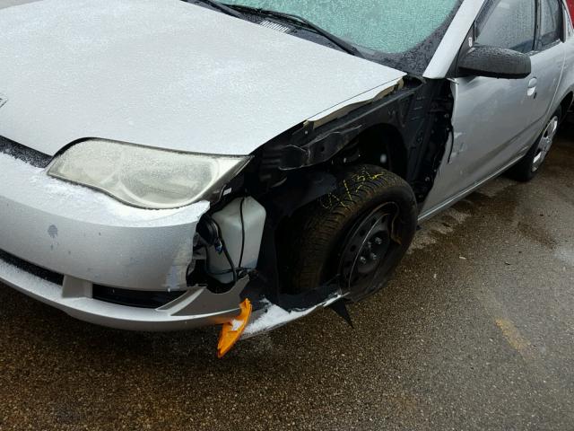 1G8AN15F06Z114782 - 2006 SATURN ION LEVEL SILVER photo 9