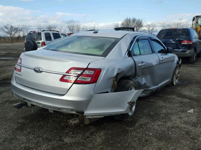 1FAHP2D89GG135883 - 2016 FORD TAURUS SE SILVER photo 4