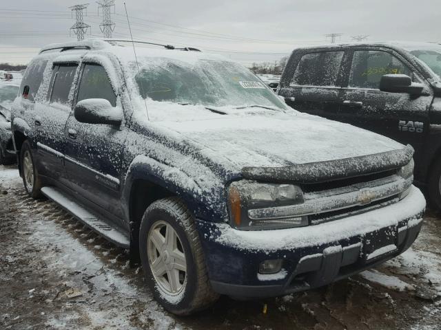 1GNET16S936163251 - 2003 CHEVROLET TRAILBLAZE BLUE photo 1